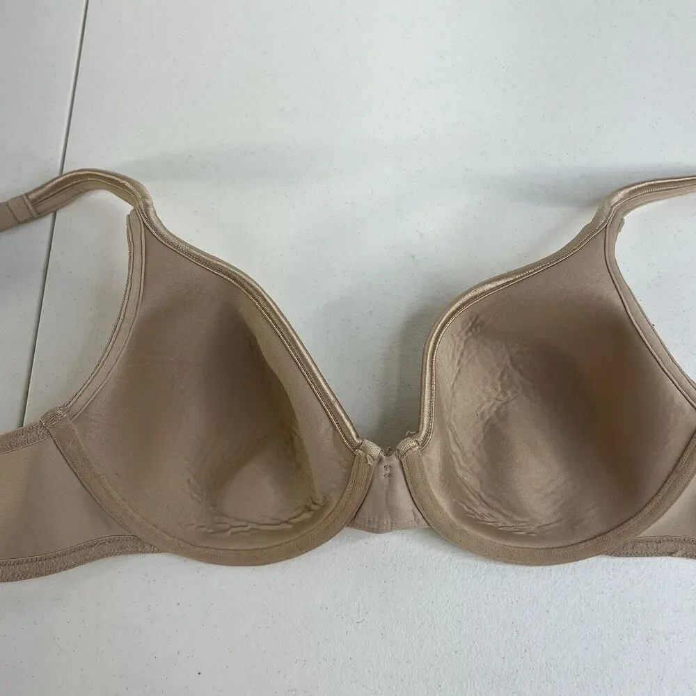 Vanity Fair 36C‎ Bra Body Caress Full Coverage 72336 Underwire Beige Tan Women’s